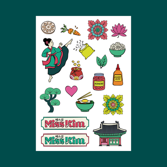 Miss Kim Sticker